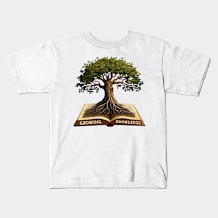 growing knowledge Kids T-Shirt